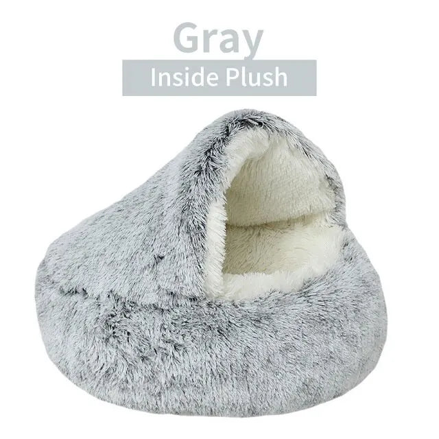 Soft Plush Pet Bed with Cover