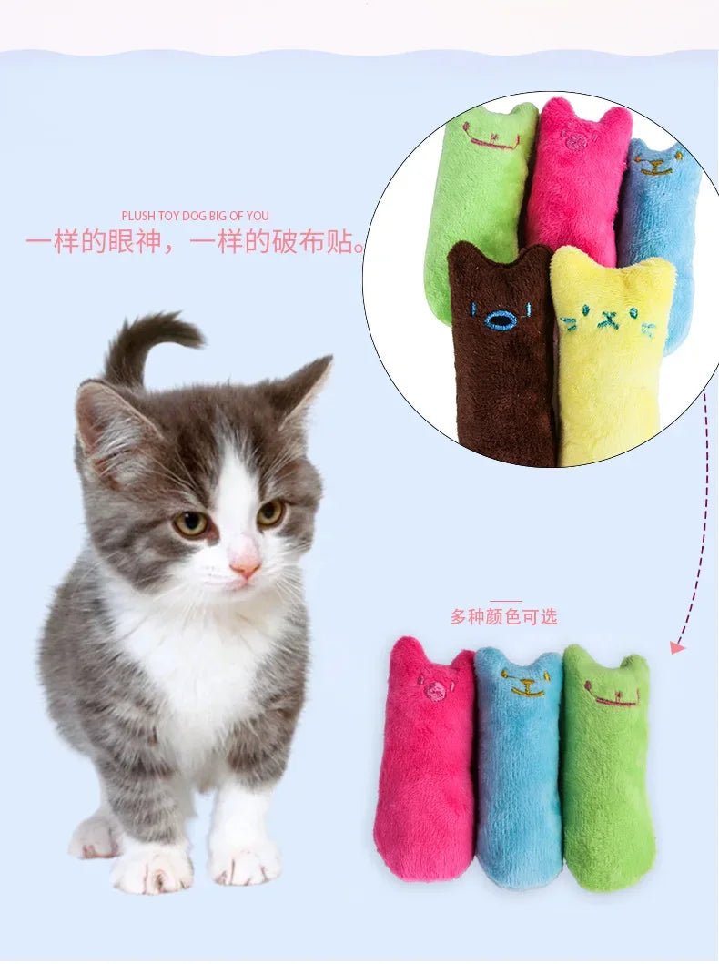 Teeth Grinding Catnip Toy for Cats