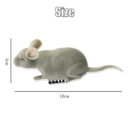 Vibrating Crawling Plush Mouse Cat Toy