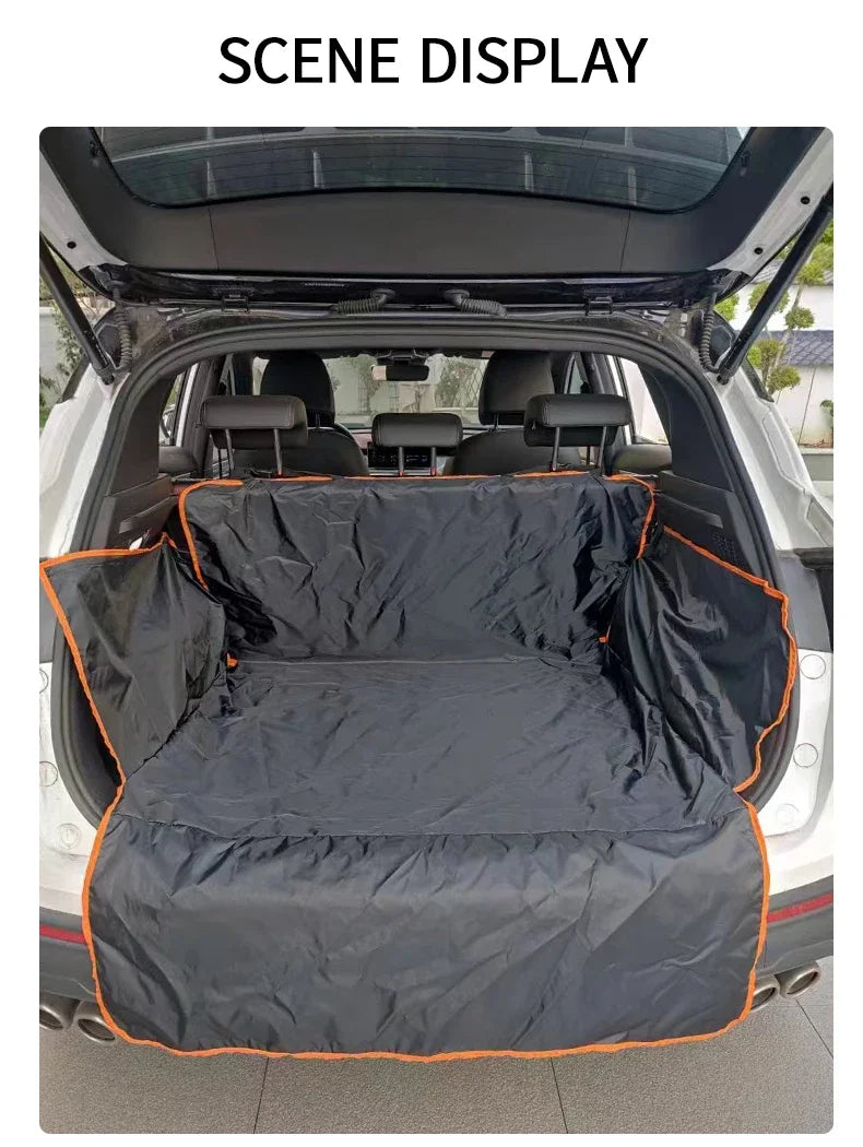 Dog Car Cushion Pet Car Cushion Trunk Rear Seat Isolation Seat