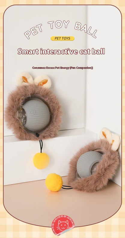 Smart Cat Toy Automatic Rolling Ball