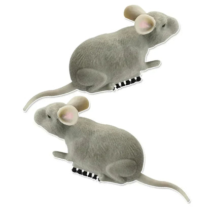 Vibrating Crawling Plush Mouse Cat Toy