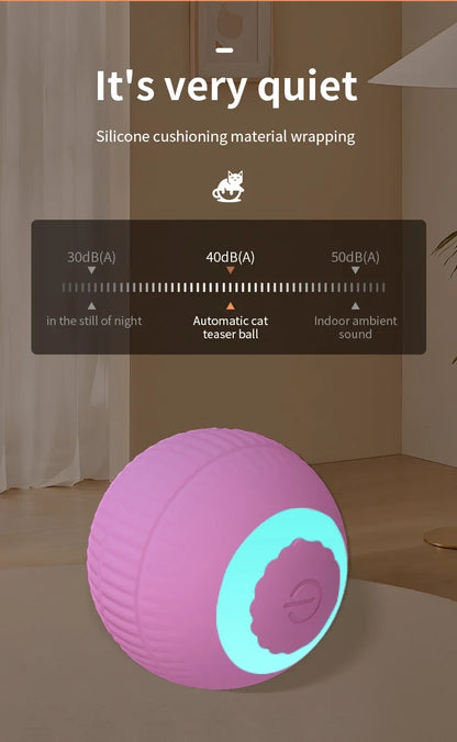 Smart Cat Toy Automatic Rolling Ball