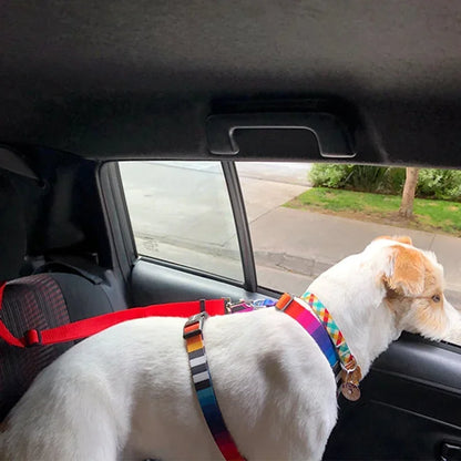 Pet Safety Adjustable Car Seat Belt Leash