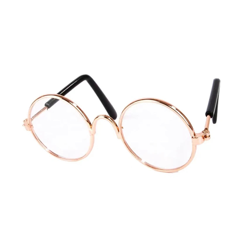 Vintage Round Cat Sunglasses for Pets