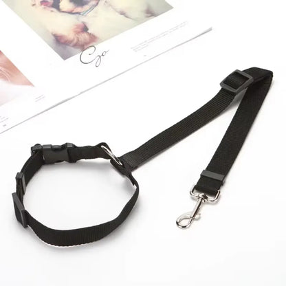 Pet Safety Adjustable Car Seat Belt Leash