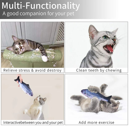 Pet Electric Cat Toy Fish