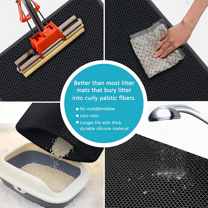 EVA Double Layer Cat Litter Pad