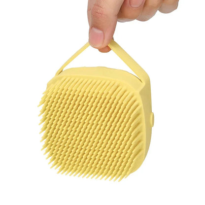 Bathroom Pet Bath Massage Gloves – Soft Silicone Brush