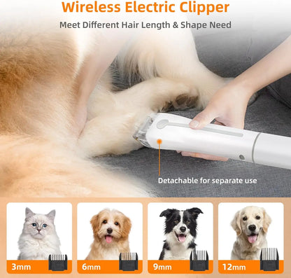 Professional Pet Grooming Vacuum Kit