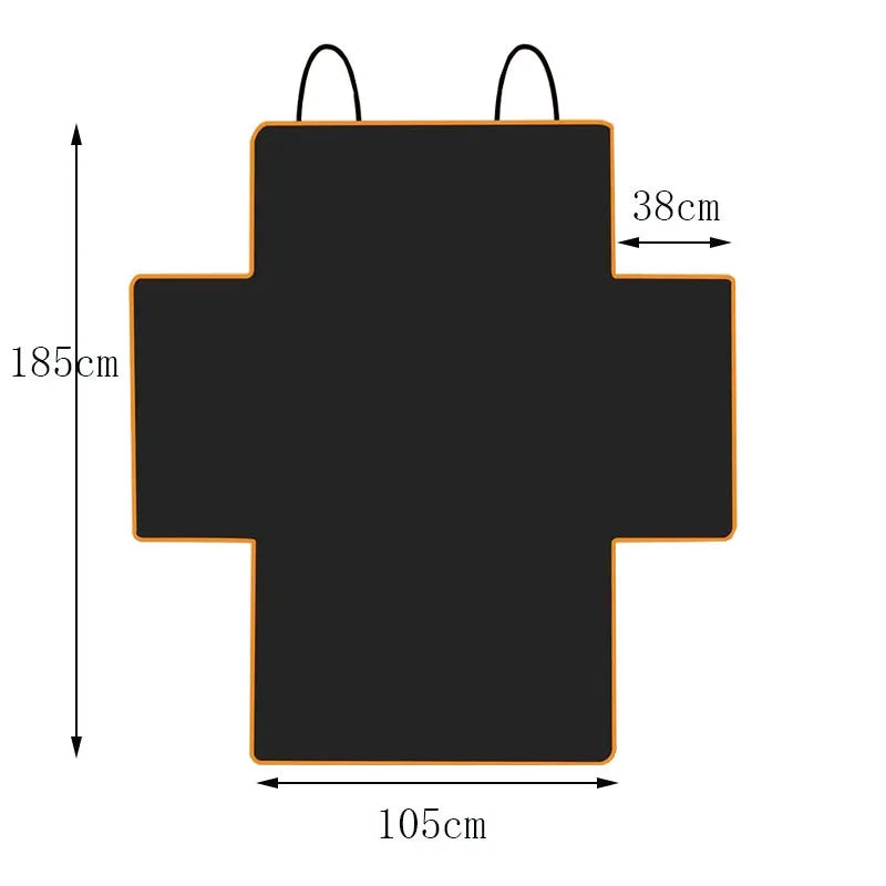Dog Car Cushion Pet Car Cushion Trunk Rear Seat Isolation Seat
