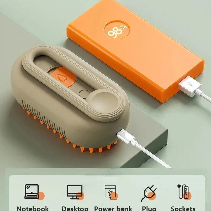 USB Rechargeable Cat &amp; Dog Grooming Comb