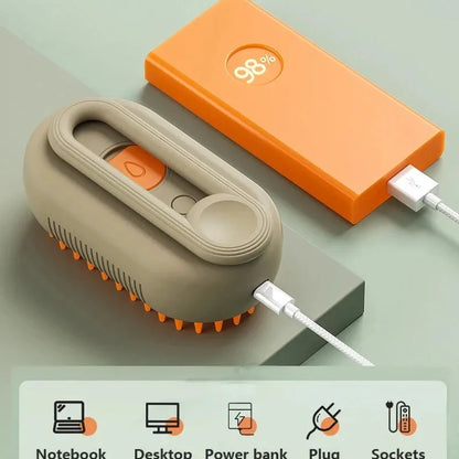 USB Rechargeable Cat &amp; Dog Grooming Comb