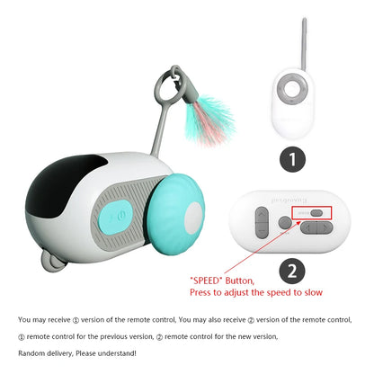 Intelligent Sports Car Remote Control Electric Cat Toy