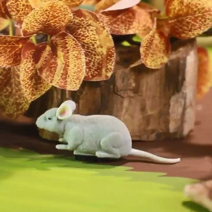 Vibrating Crawling Plush Mouse Cat Toy