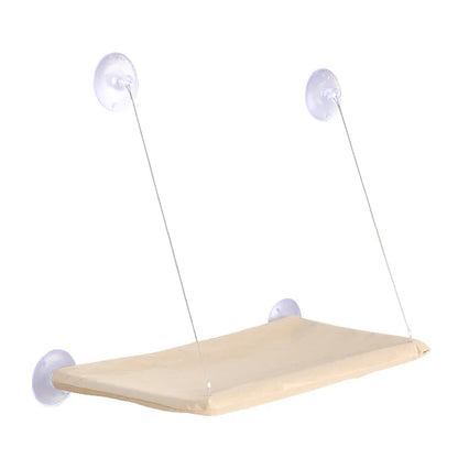 Hanging Cat Bed - Aerial Cat Hammock for Window Seat