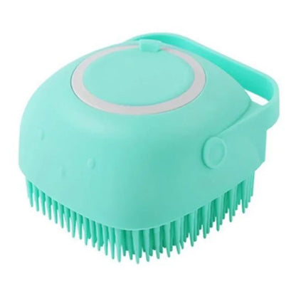 Bathroom Pet Bath Massage Gloves – Soft Silicone Brush