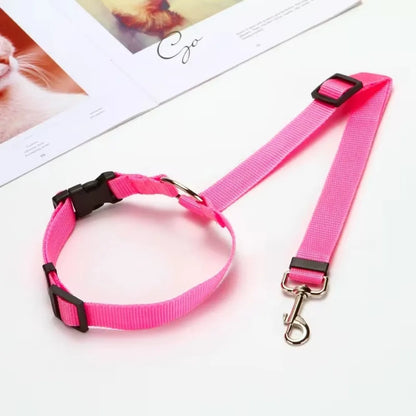Pet Safety Adjustable Car Seat Belt Leash