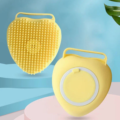 Bathroom Pet Bath Massage Gloves – Soft Silicone Brush