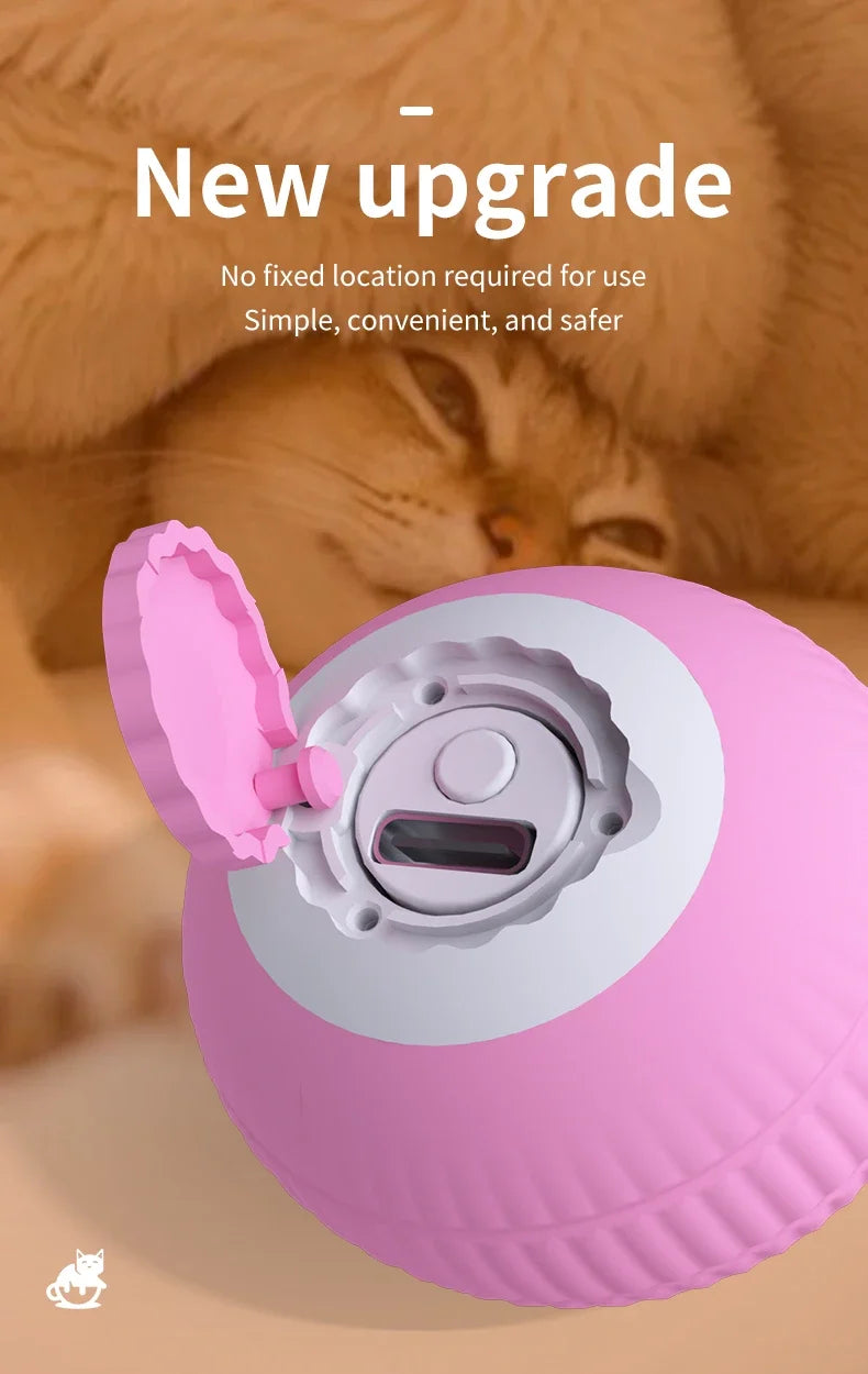 Smart Cat Toy Automatic Rolling Ball