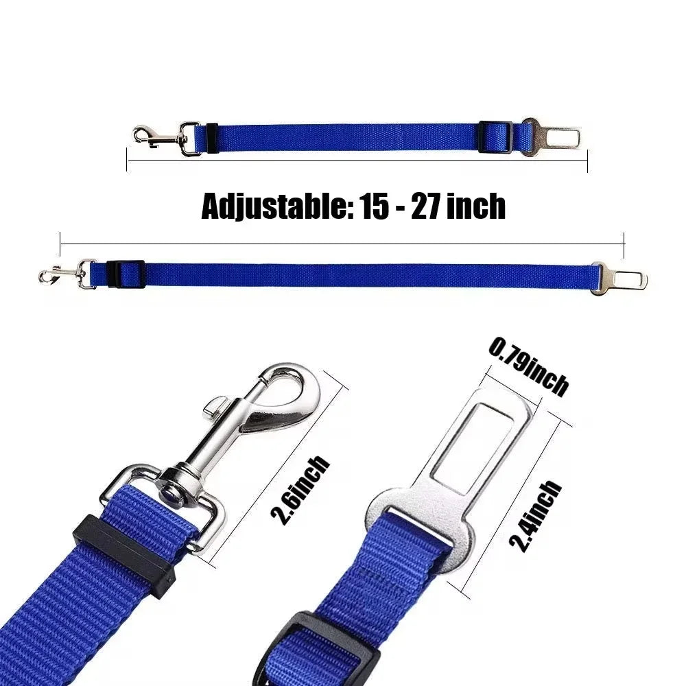 Dog Car Seat Belt Safety Protector Travel Pet Accessories