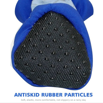 4pcs/set Waterproof Pet Dog Shoes - Anti-slip Rain Boots