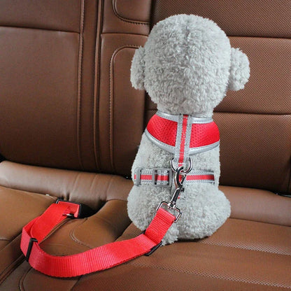 Dog Car Seat Belt Safety Protector Travel Pet Accessories
