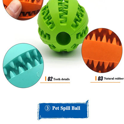 Pet Dog Toy Interactive Rubber Balls