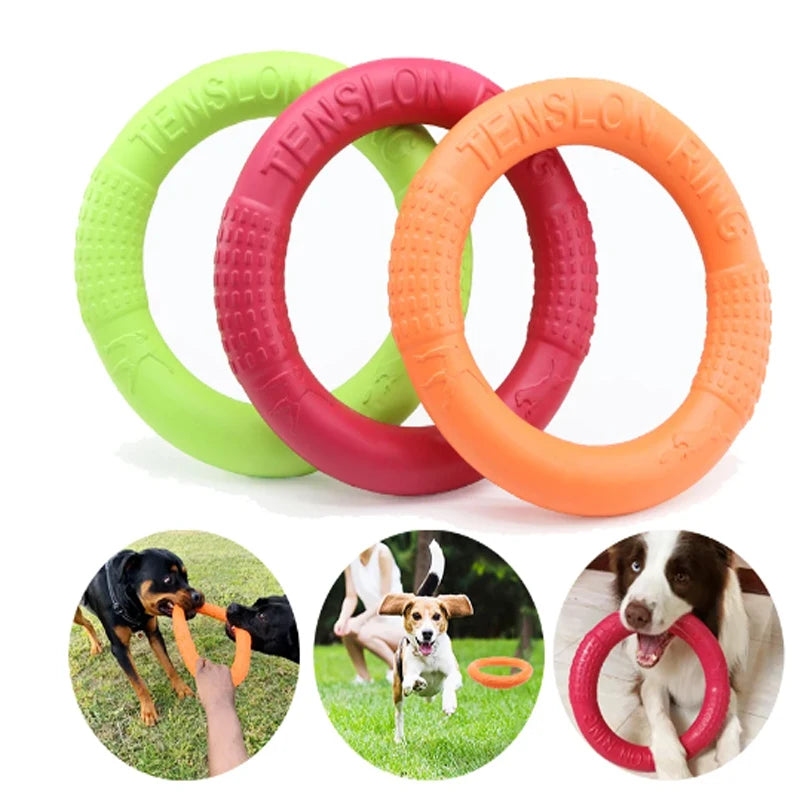 EVA Interactive Flying Disk Dog Toy