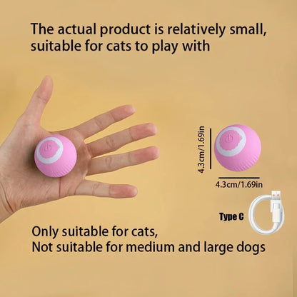 Smart Cat Toy Automatic Rolling Ball