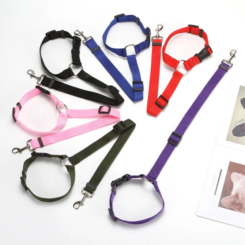 Pet Safety Adjustable Car Seat Belt Leash