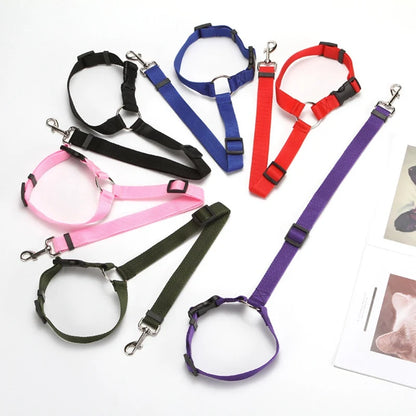 Pet Safety Adjustable Car Seat Belt Leash