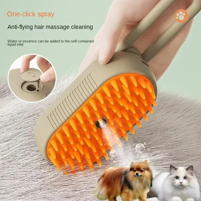 USB Rechargeable Cat &amp; Dog Grooming Comb