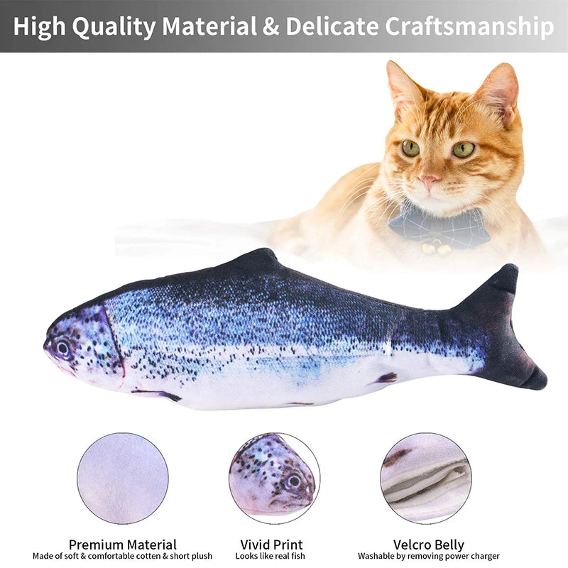 Pet Electric Cat Toy Fish