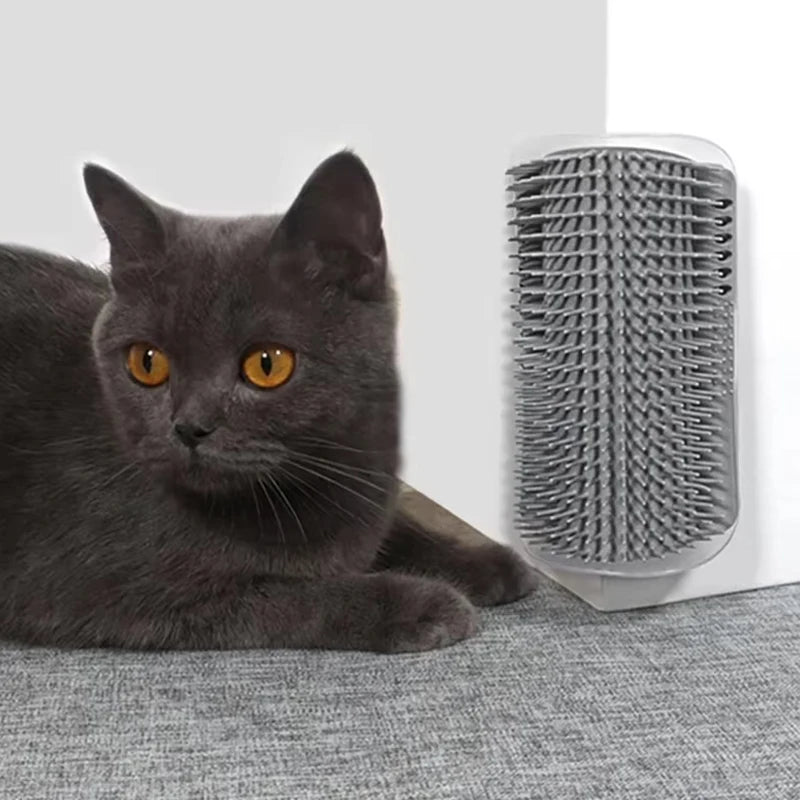 Pet Cat Corner Scrubber Massager