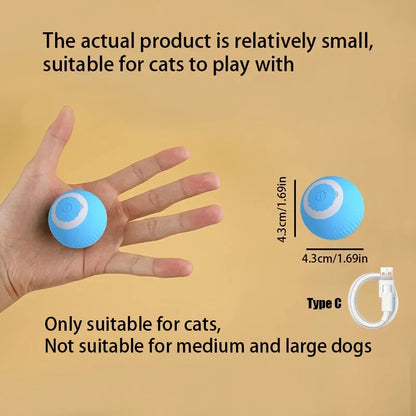 Smart Cat Toy Automatic Rolling Ball