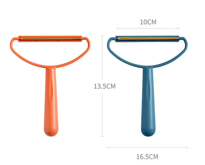 Pet Hair Remover Manual Scraper Lint Cleaner