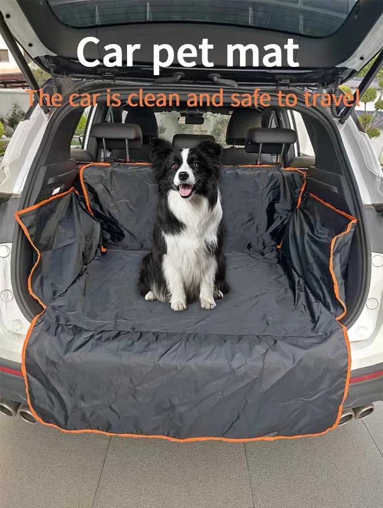 Dog Car Cushion Pet Car Cushion Trunk Rear Seat Isolation Seat