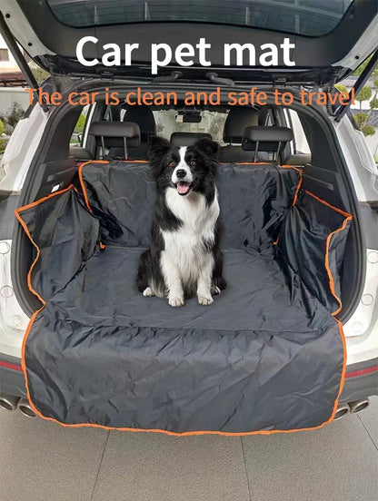 Dog Car Cushion Pet Car Cushion Trunk Rear Seat Isolation Seat