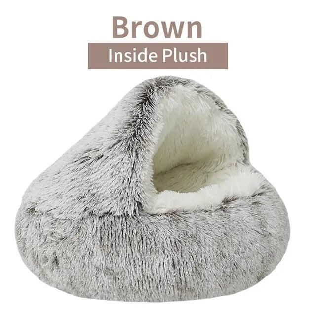 Soft Plush Pet Bed with Cover