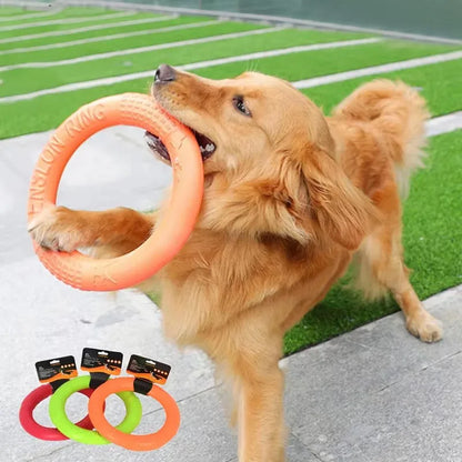 EVA Interactive Flying Disk Dog Toy