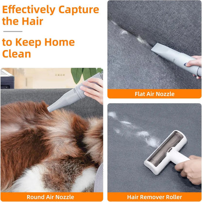Professional Pet Grooming Vacuum Kit