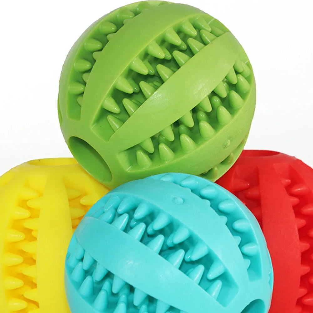Pet Dog Toy Interactive Rubber Balls