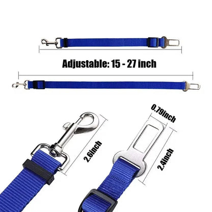 Dog Car Seat Belt Safety Protector Travel Pet Accessories