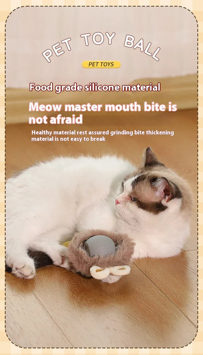 Smart Cat Toy Automatic Rolling Ball