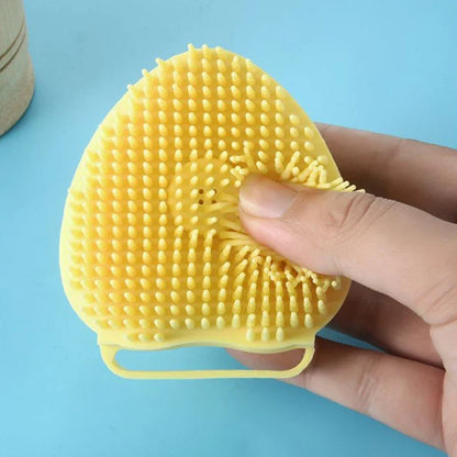 Bathroom Pet Bath Massage Gloves – Soft Silicone Brush