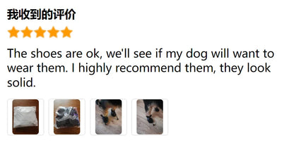 4pcs/set Waterproof Pet Dog Shoes - Anti-slip Rain Boots