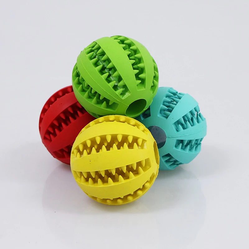 Pet Dog Toy Interactive Rubber Balls