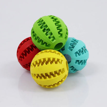 Pet Dog Toy Interactive Rubber Balls