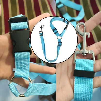 Pet Safety Adjustable Car Seat Belt Leash